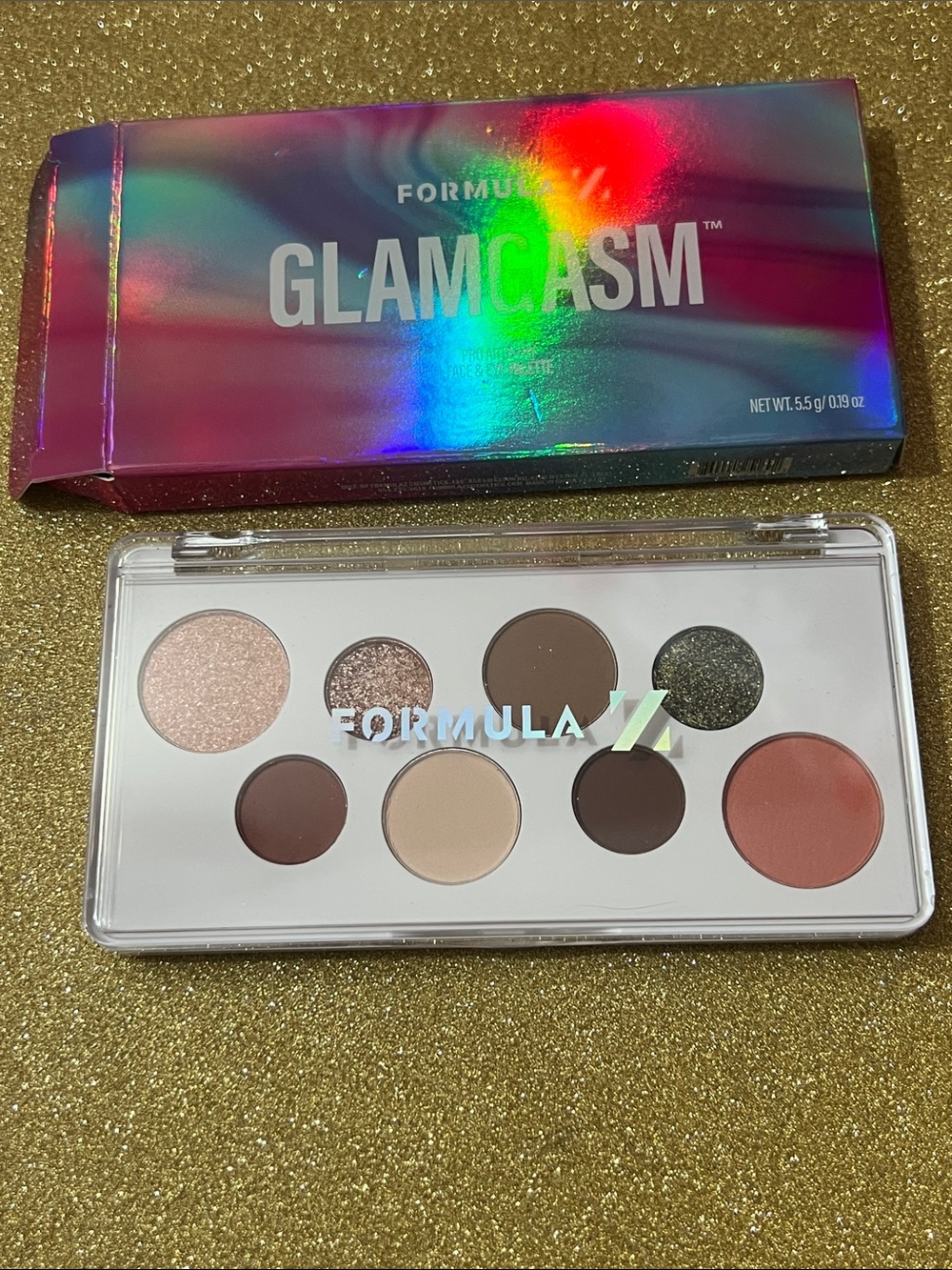 NIB Formula Z Glamgasm Face & Eye Palette